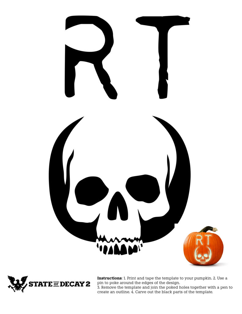 Celebrate Halloween with these State of Decay Pumpkin Carving Stencils ...